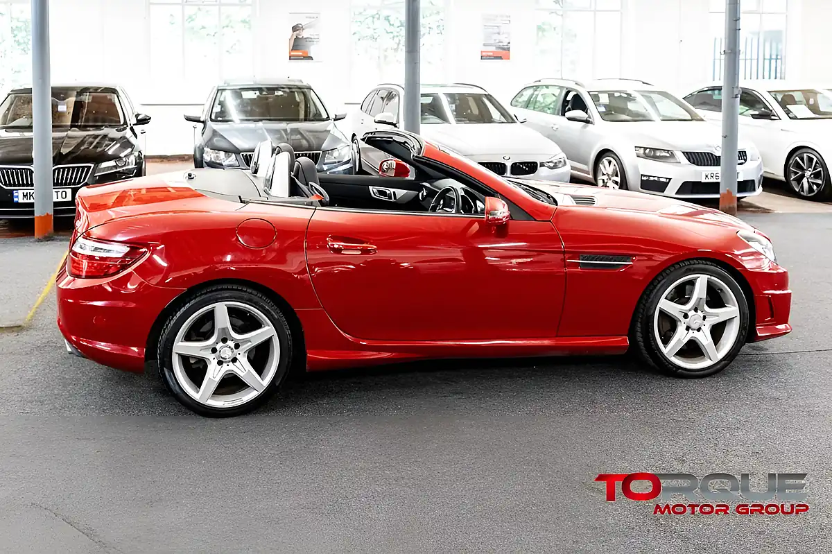 Used 2013 Mercedes-Benz Slk AMG Sport Red - Interior and Exterior details 14
