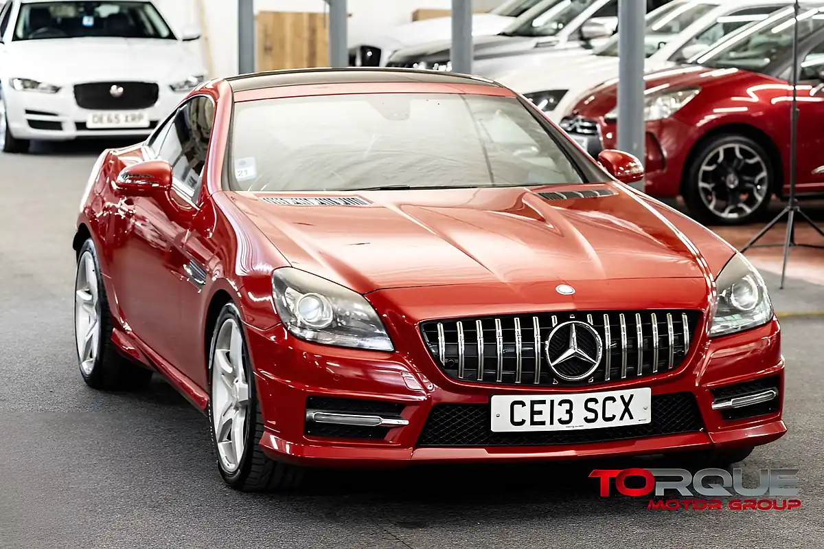 Used 2013 Mercedes-Benz Slk AMG Sport Red - Interior and Exterior details 2