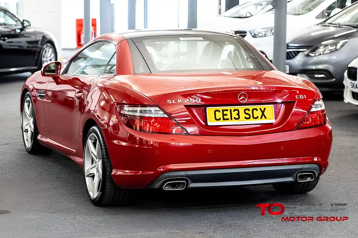 Used 2013 Mercedes-Benz Slk AMG Sport Red - Interior and Exterior details 9
