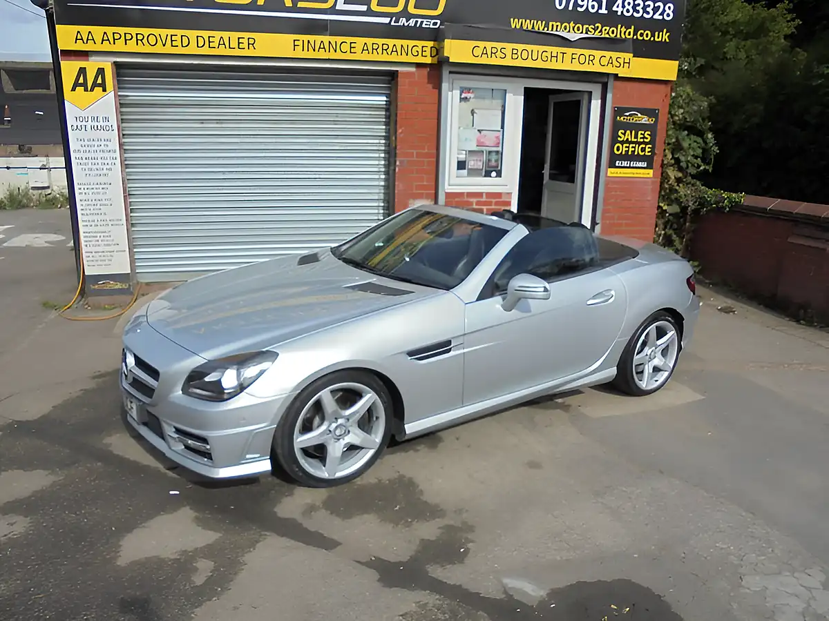 Used 2013 Mercedes-Benz Slk AMG Sport Silver - Interior and Exterior details 2
