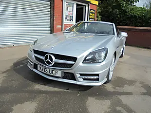 Used 2013 Mercedes-Benz Slk AMG Sport Silver - Interior and Exterior details 3