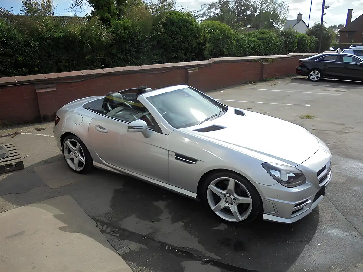 Used 2013 Mercedes-Benz Slk AMG Sport Silver - Interior and Exterior details 5