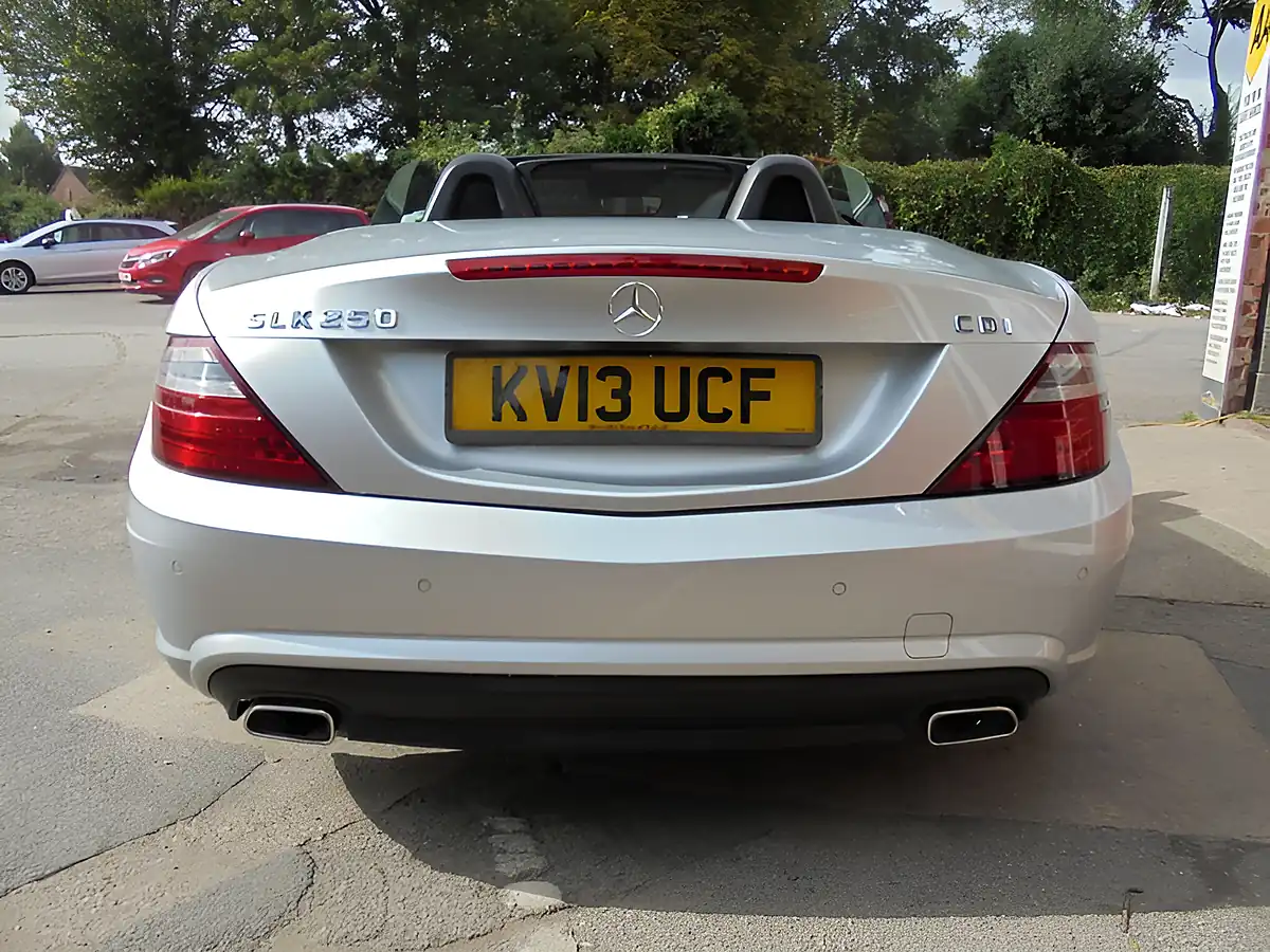Used 2013 Mercedes-Benz Slk AMG Sport Silver - Interior and Exterior details 6