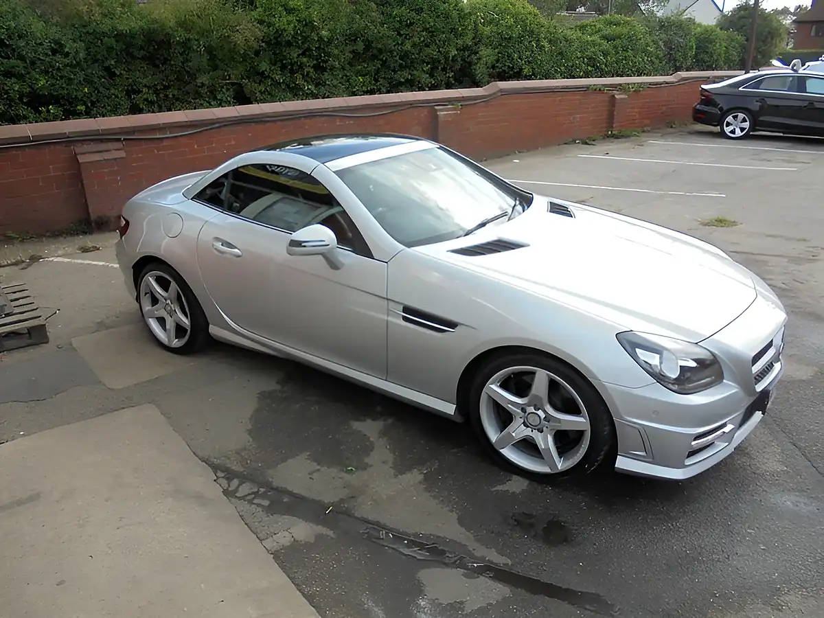 Used 2013 Mercedes-Benz Slk AMG Sport Silver - Interior and Exterior details 8