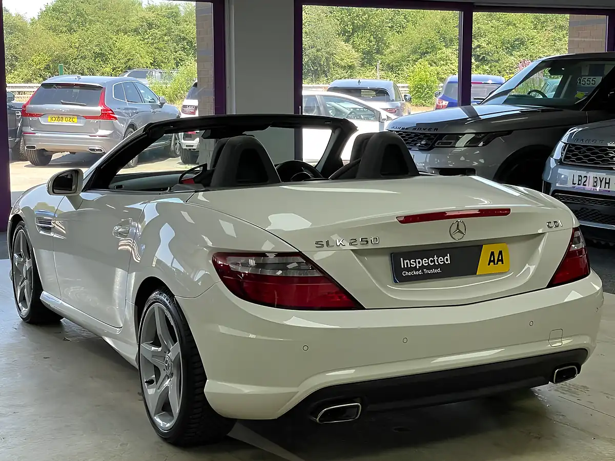 Used 2013 Mercedes-Benz Slk AMG Sport White - Interior and Exterior details 10
