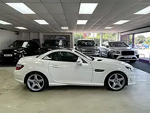 Used 2013 Mercedes-Benz Slk AMG Sport White - Interior and Exterior details 12