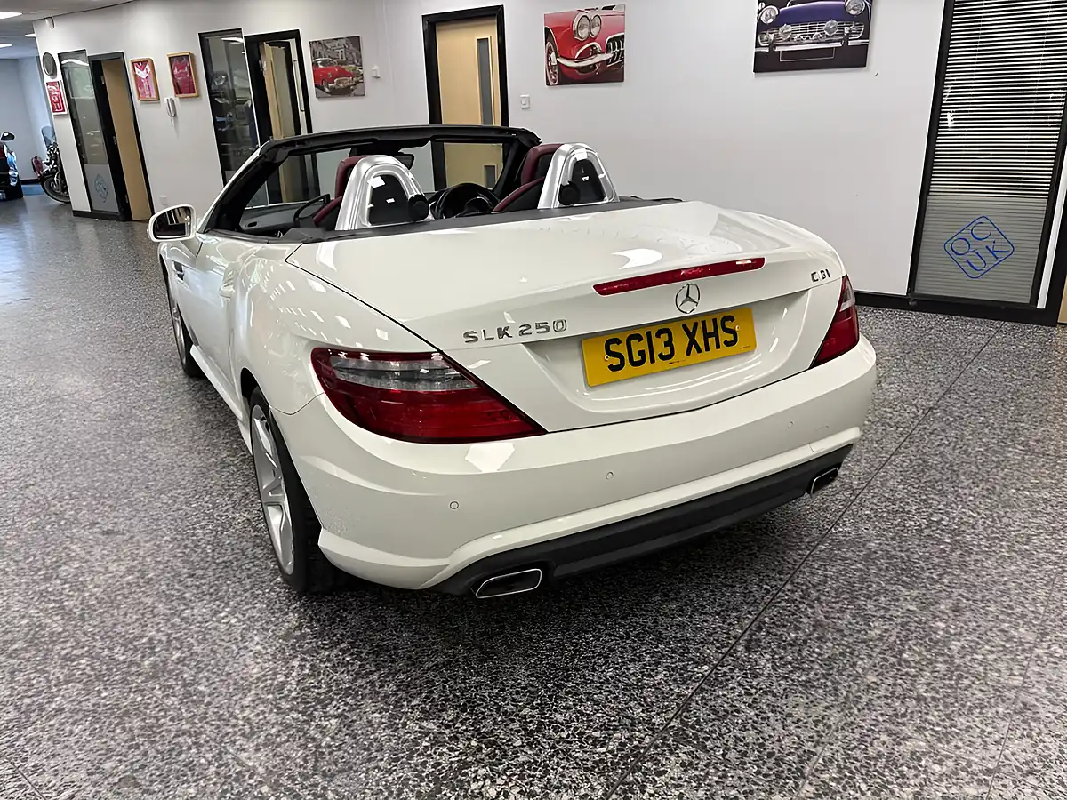 Used 2013 Mercedes-Benz Slk AMG Sport White - Interior and Exterior details 10