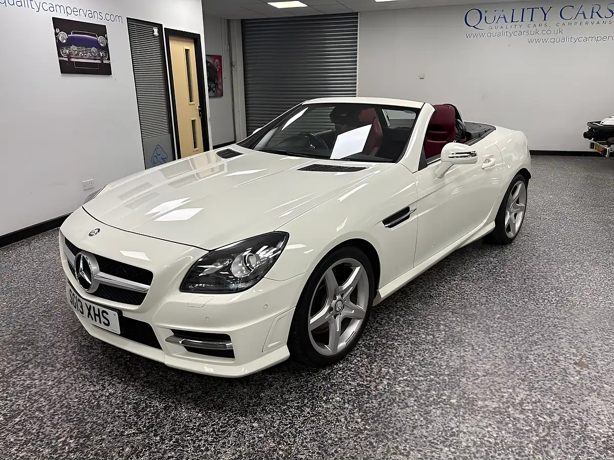 Used 2013 Mercedes-Benz Slk AMG Sport White - Interior and Exterior details 4