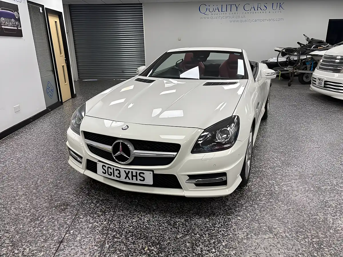 Used 2013 Mercedes-Benz Slk AMG Sport White - Interior and Exterior details 5