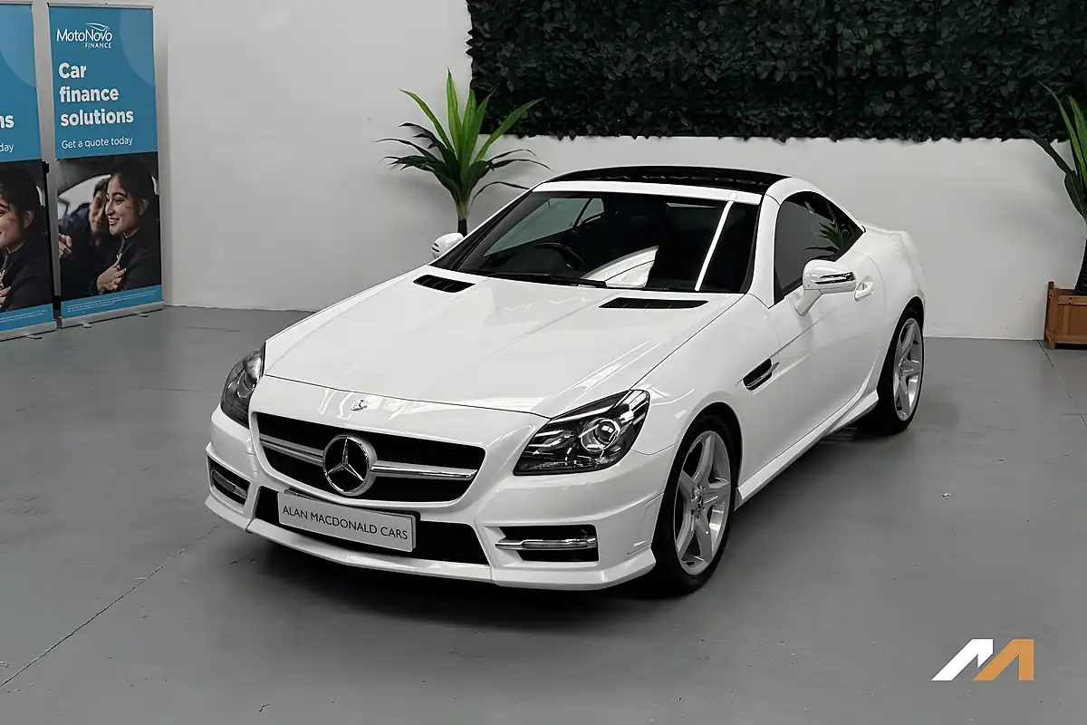 Used 2013 Mercedes-Benz Slk AMG Sport White - Interior and Exterior details 10