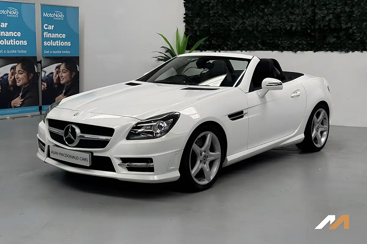 Used 2013 Mercedes-Benz Slk AMG Sport White - Interior and Exterior details 8