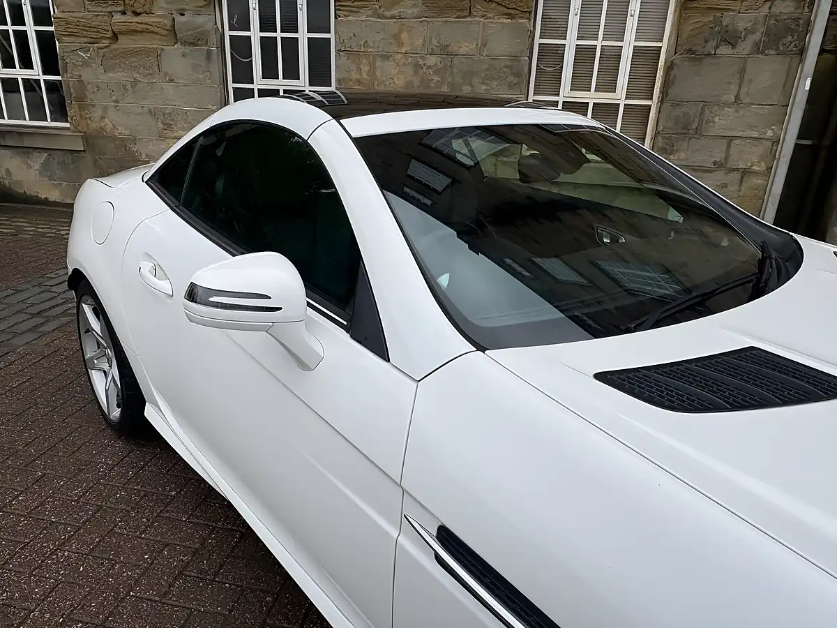 Used 2013 Mercedes-Benz Slk AMG Sport White - Interior and Exterior details 14