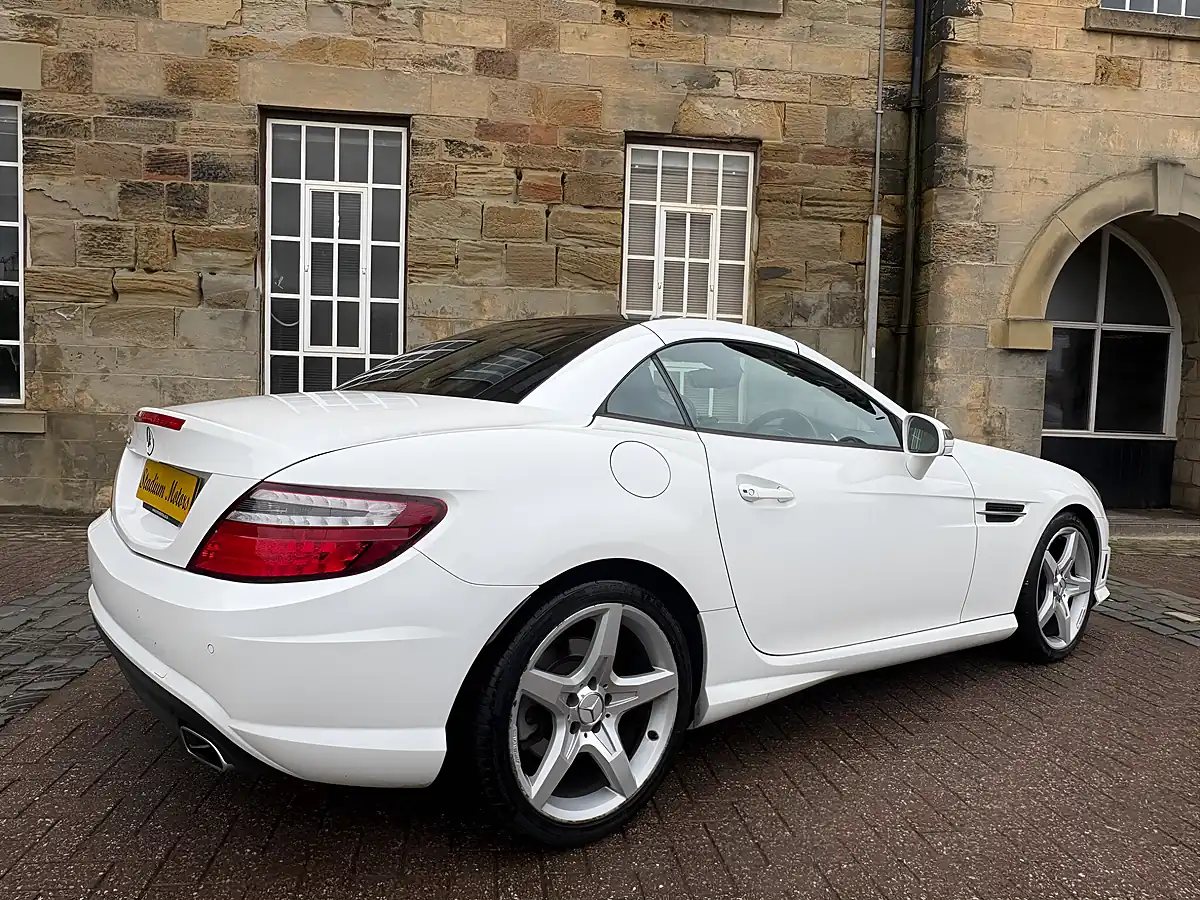 Used 2013 Mercedes-Benz Slk AMG Sport White - Interior and Exterior details 20