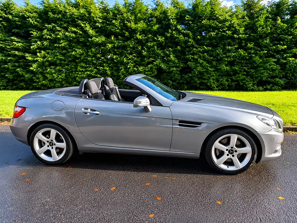 Used 2013 Mercedes-Benz Slk Silver - Interior and Exterior details 4