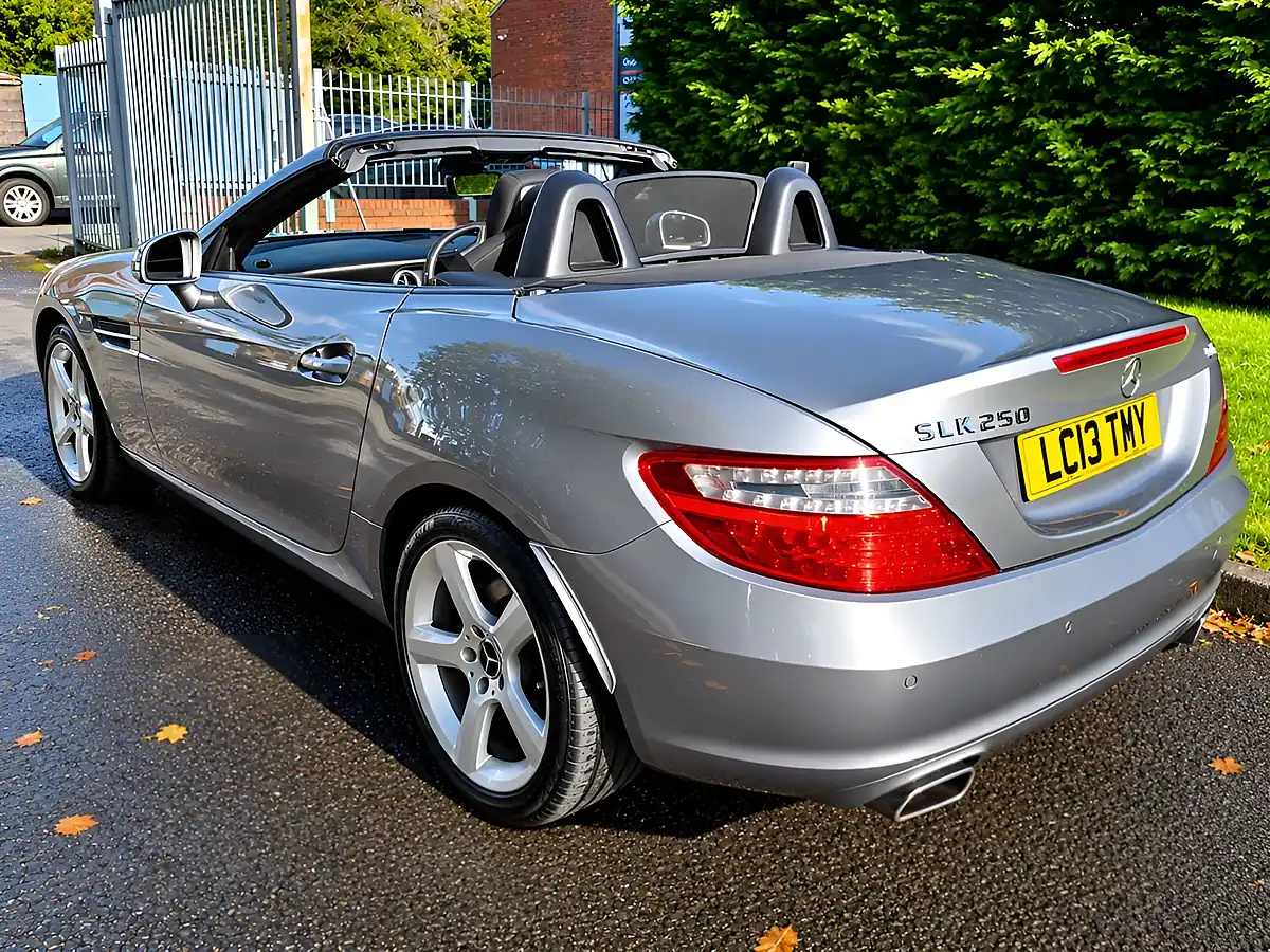 Used 2013 Mercedes-Benz Slk Silver - Interior and Exterior details 6