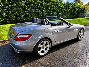 Used 2013 Mercedes-Benz Slk Silver - Interior and Exterior details 8