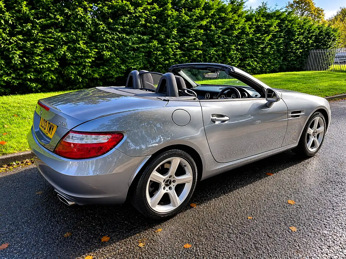 Used 2013 Mercedes-Benz Slk Silver - Interior and Exterior details 8