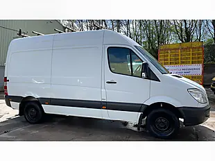 Used 2013 Mercedes-Benz Sprinter Panel Van L2 White - Interior and Exterior details 11