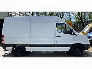 Used 2013 Mercedes-Benz Sprinter Panel Van L2 White - Interior and Exterior details 12