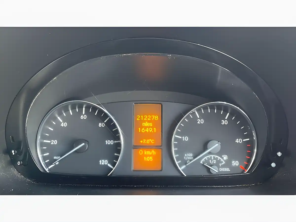 Used 2013 Mercedes-Benz Sprinter Panel Van L2 White - Interior and Exterior details 16