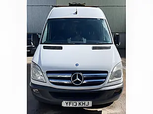 Used 2013 Mercedes-Benz Sprinter Panel Van L2 White - Interior and Exterior details 2