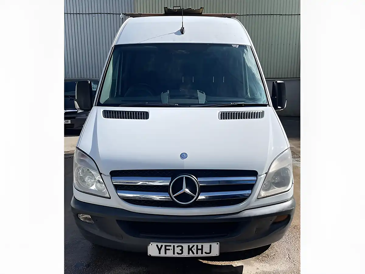 Used 2013 Mercedes-Benz Sprinter Panel Van L2 White - Interior and Exterior details 2