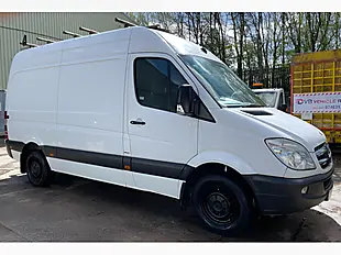 Used 2013 Mercedes-Benz Sprinter Panel Van L2 White - Interior and Exterior details 6