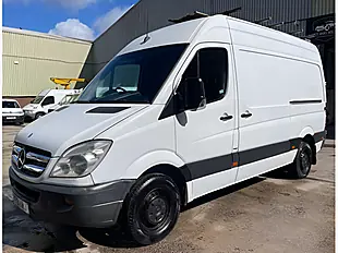 Used 2013 Mercedes-Benz Sprinter Panel Van L2 White - Interior and Exterior details 7