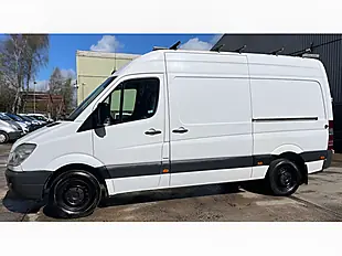 Used 2013 Mercedes-Benz Sprinter Panel Van L2 White - Interior and Exterior details 8