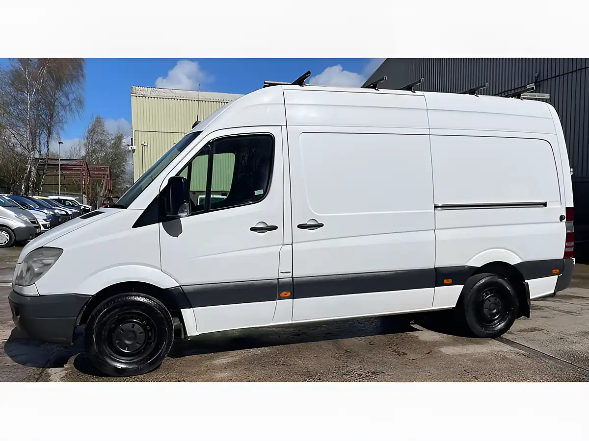 Used 2013 Mercedes-Benz Sprinter Panel Van L2 White - Interior and Exterior details 8