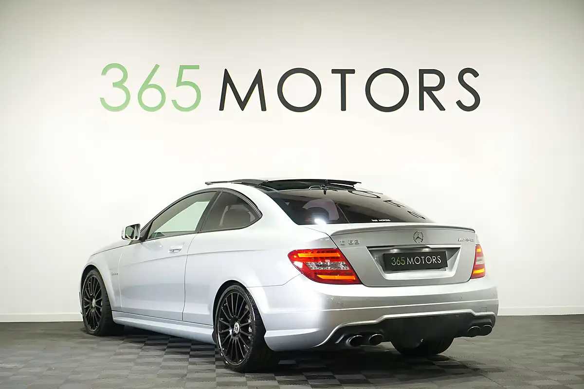 Used 2013 Mercedes C63 Edition 125 Iridium Silver - Interior and Exterior details 2