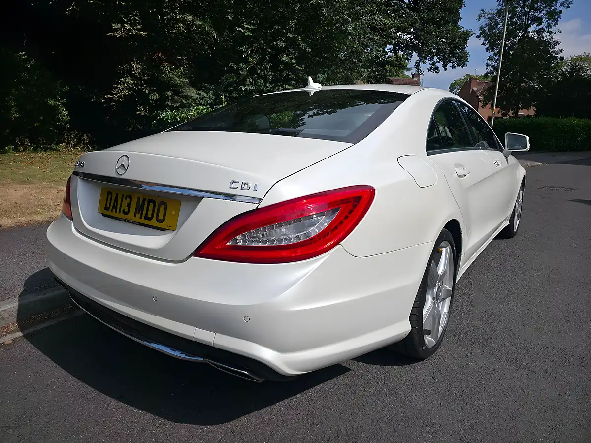 Used 2013 Mercedes Cls AMG Sport White - Interior and Exterior details 9