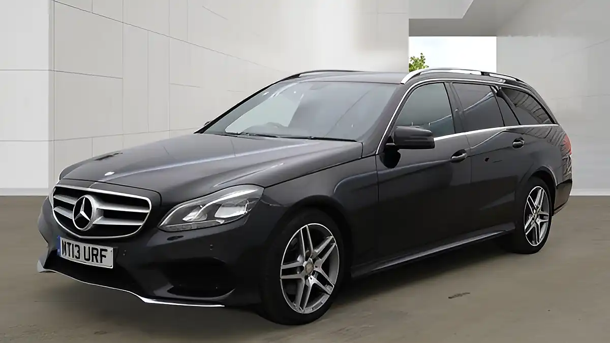 Used 2013 Mercedes E220 AMG Sport Obsidian Black - Interior and Exterior details 2