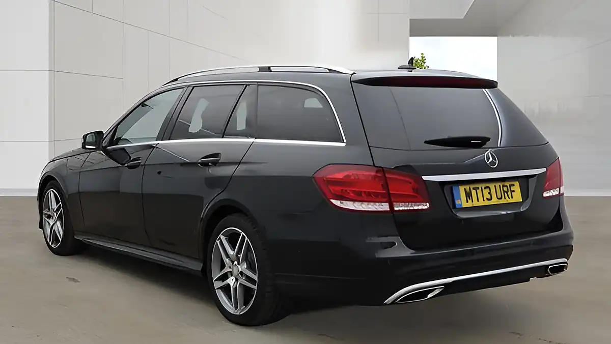 Used 2013 Mercedes E220 AMG Sport Obsidian Black - Interior and Exterior details 3