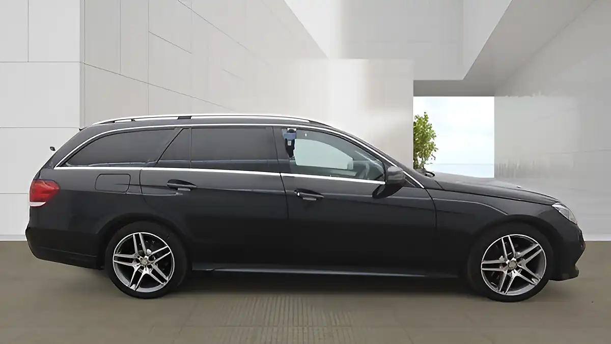 Used 2013 Mercedes E220 AMG Sport Obsidian Black - Interior and Exterior details 4