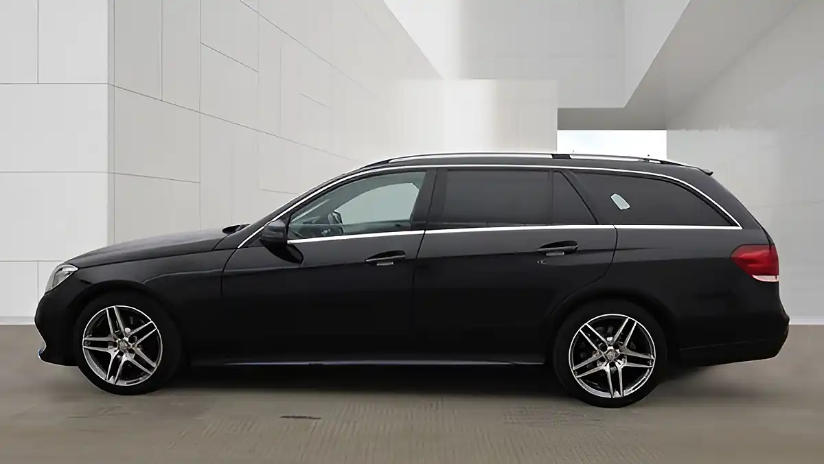 Used 2013 Mercedes E220 AMG Sport Obsidian Black - Interior and Exterior details 5