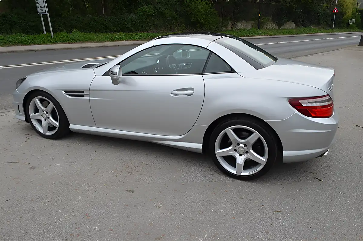 Used 2013 Mercedes Slk AMG Sport Silver - Interior and Exterior details 11