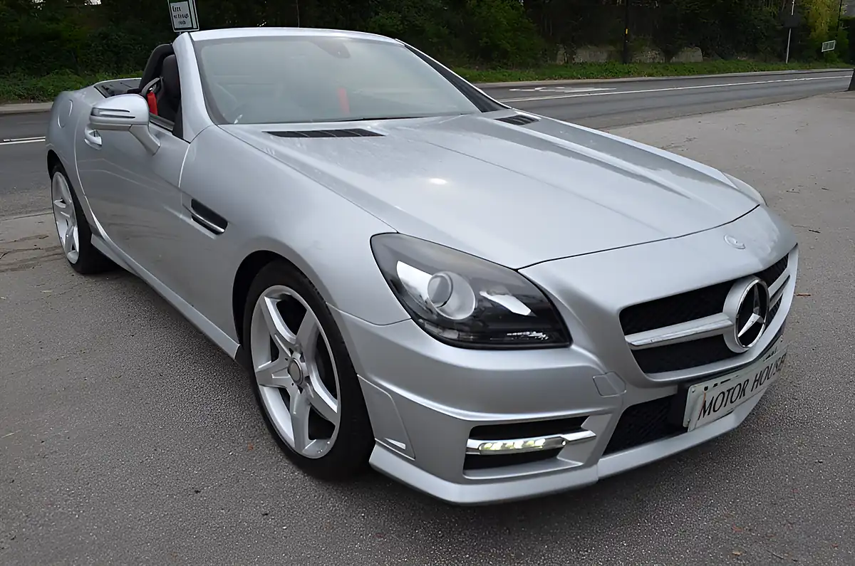 Used 2013 Mercedes Slk AMG Sport Silver - Interior and Exterior details 2