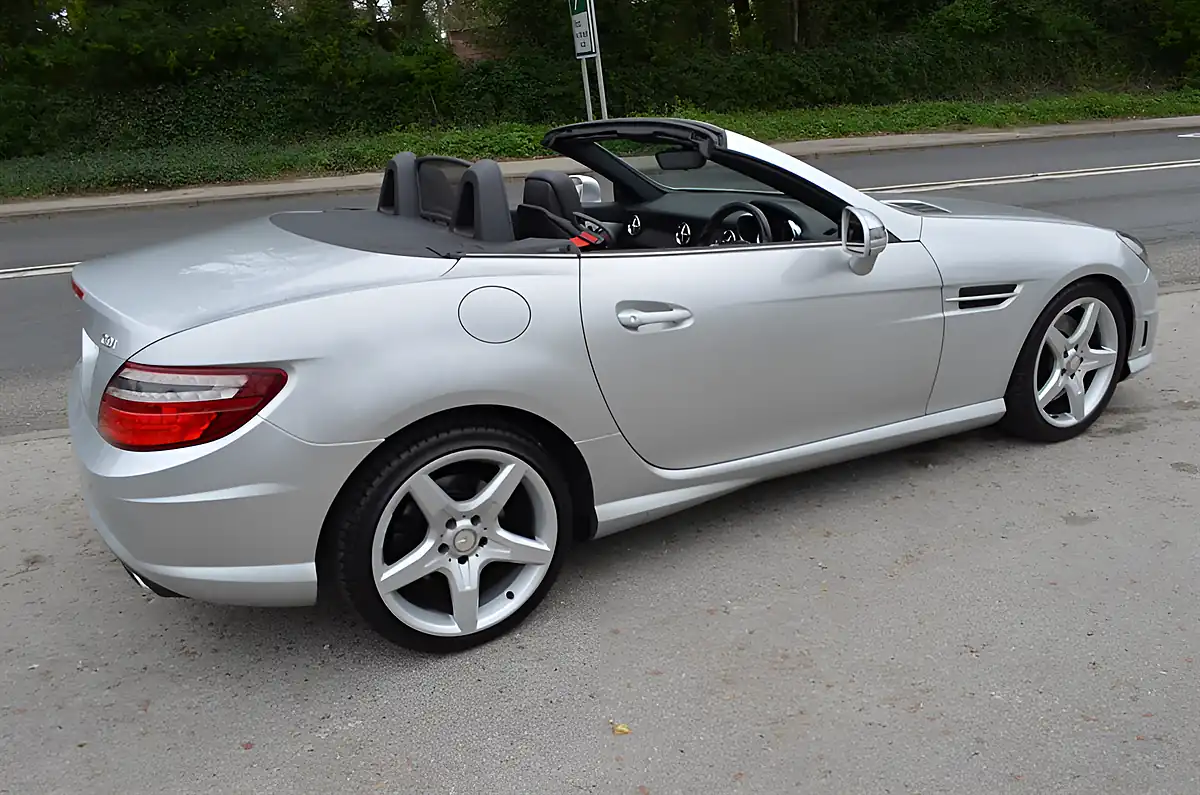 Used 2013 Mercedes Slk AMG Sport Silver - Interior and Exterior details 4