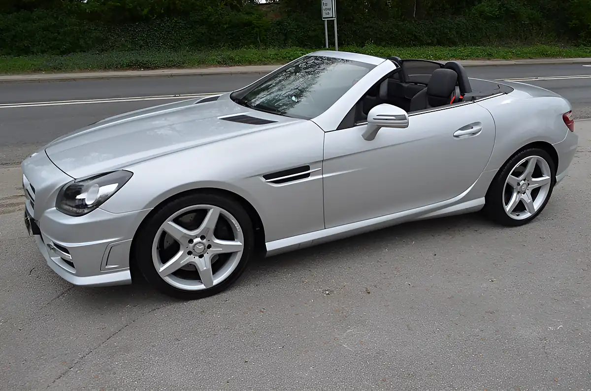 Used 2013 Mercedes Slk AMG Sport Silver - Interior and Exterior details 5