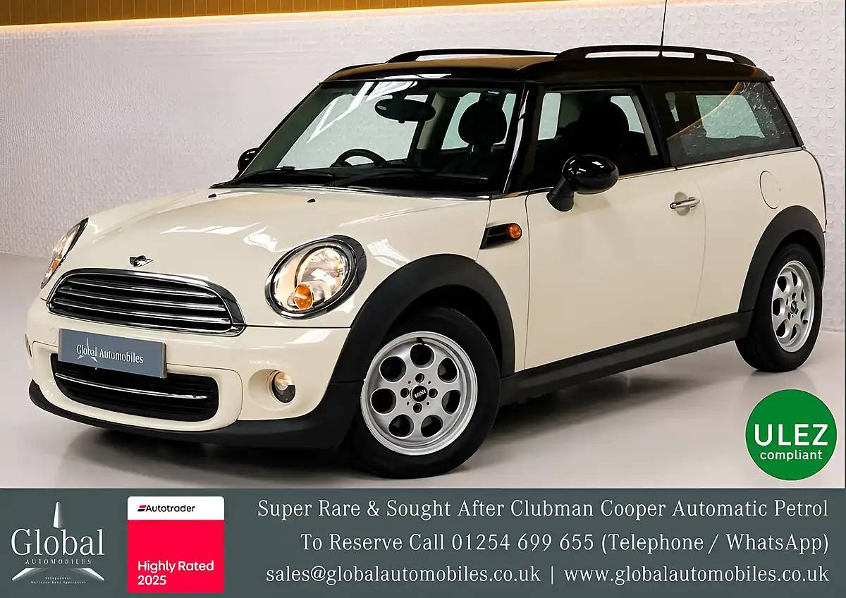 Used 2013 MINI Clubman Cooper Pepper White - Front View