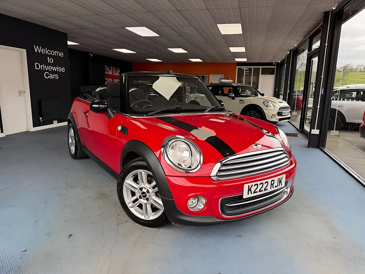 Used 2013 MINI Convertible Cooper Red - Front View