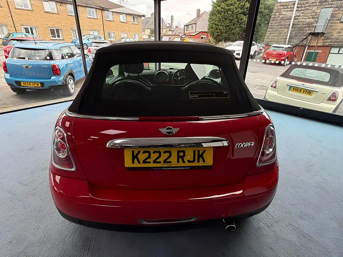 Used 2013 MINI Convertible Cooper Red - Interior and Exterior details 12
