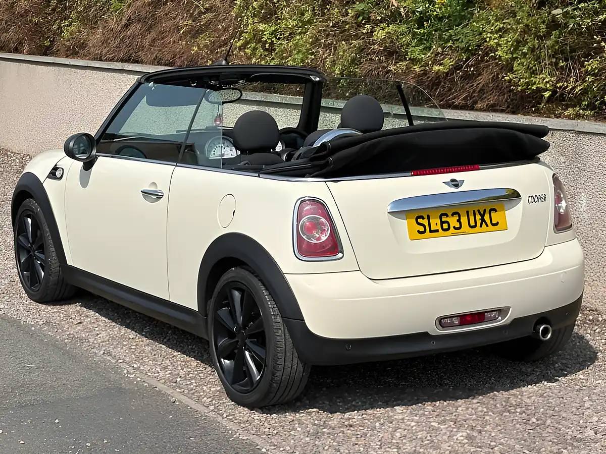 Used 2013 MINI Convertible Cooper White - Interior and Exterior details 7