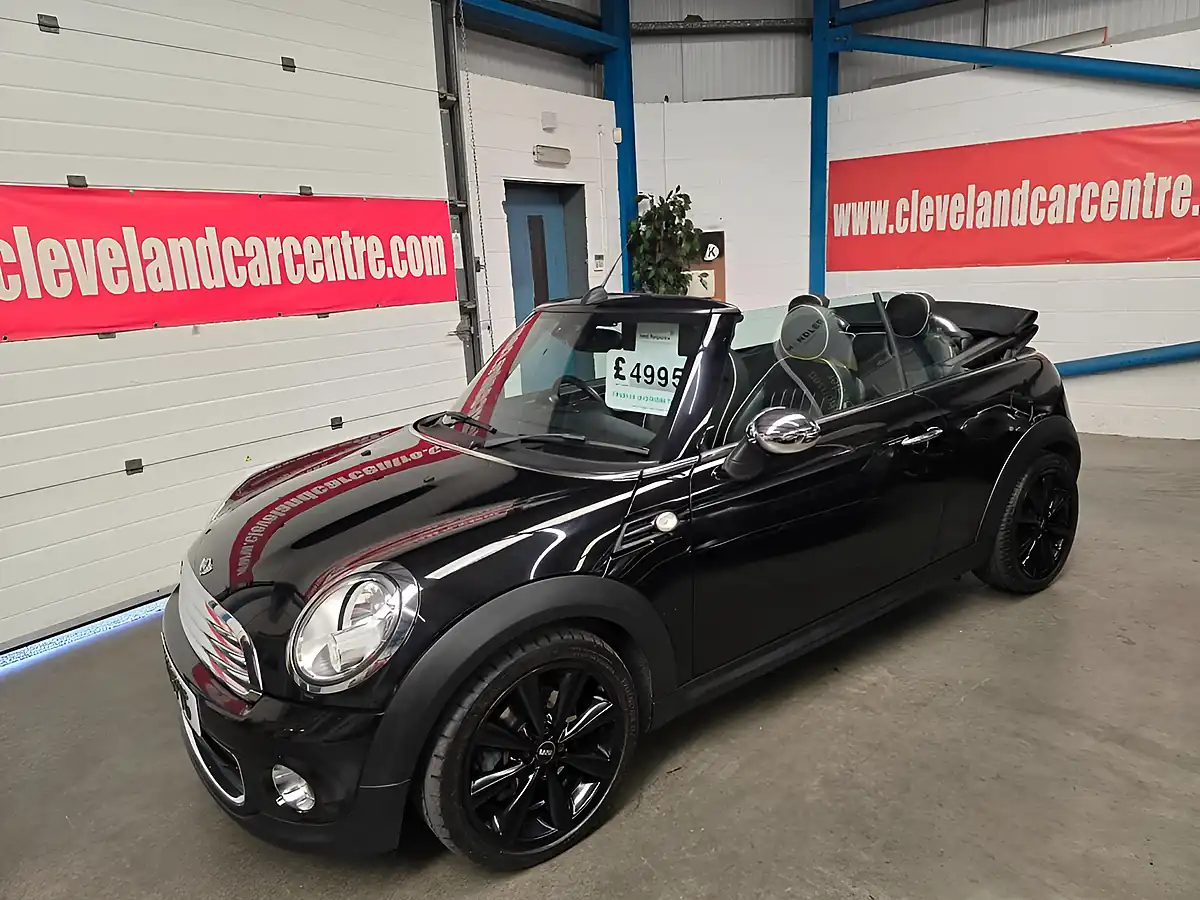 Used 2013 MINI Convertible One Black - Front View