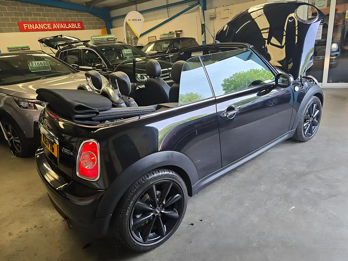 Used 2013 MINI Convertible One Black - Interior and Exterior details 10