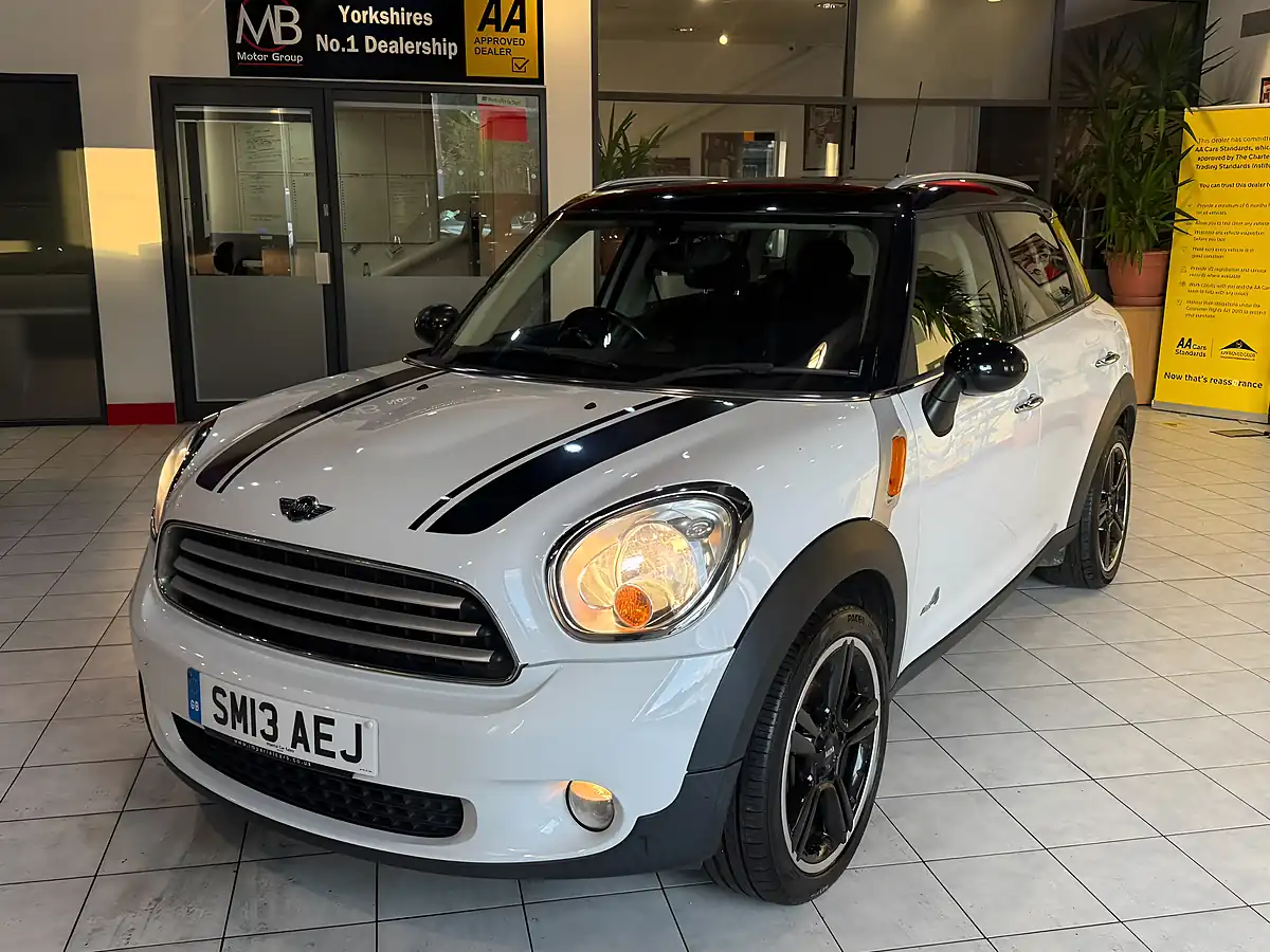 Used 2013 MINI Countryman ALL4 White - Interior and Exterior details 5