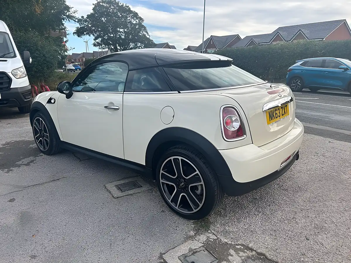 Used 2013 MINI Coupe Cooper Coupe White - Interior and Exterior details 2