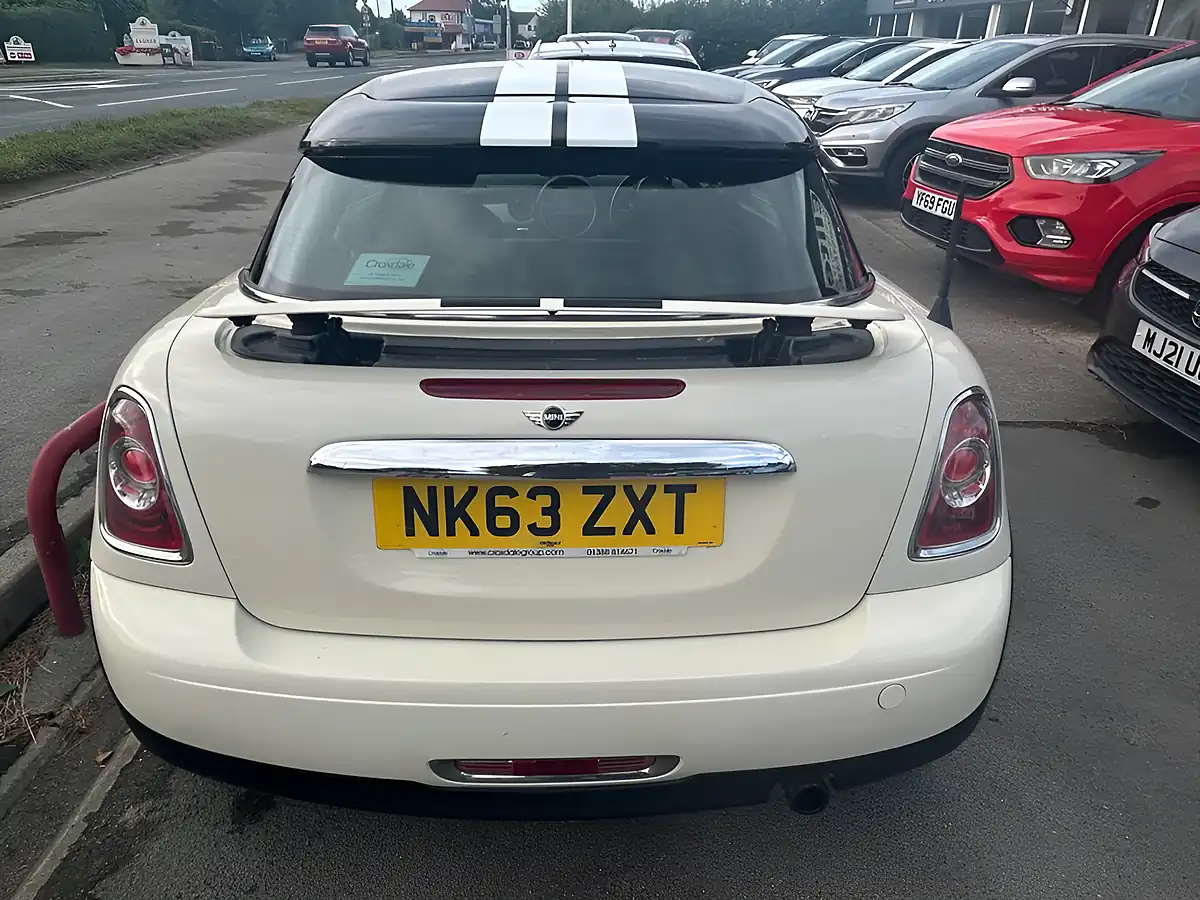 Used 2013 MINI Coupe Cooper Coupe White - Interior and Exterior details 3