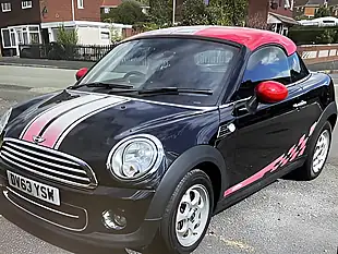 Used 2013 MINI Coupe Cooper (pepper Pack) Midnight Black Metallic - Interior and Exterior details 4
